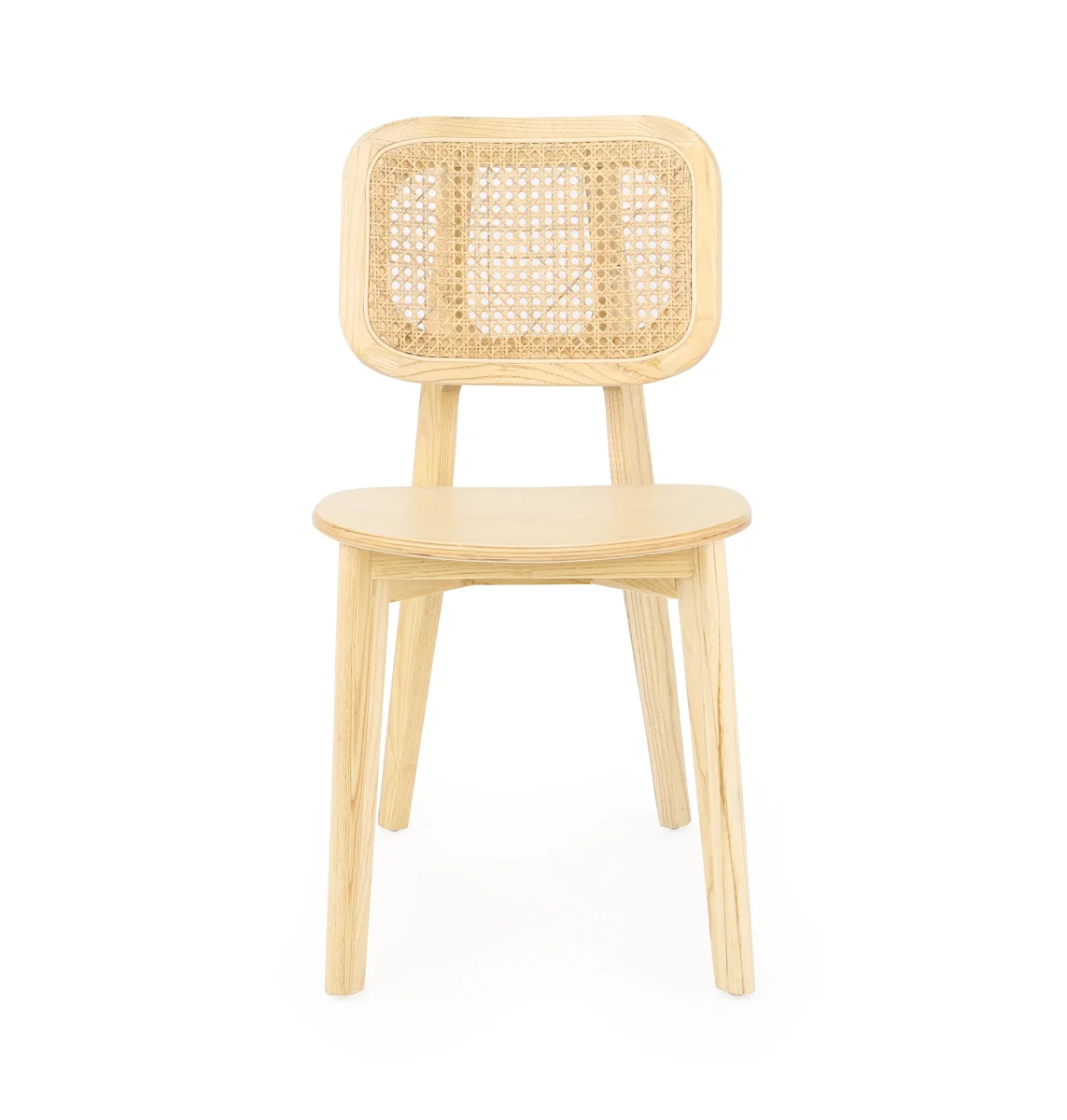 Silla de comedor de madera de olmo natural Ibis - Imagen 2
