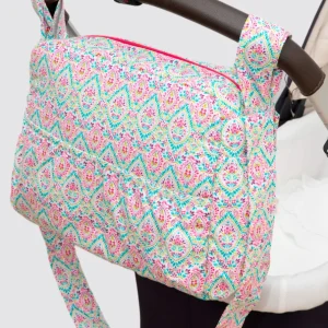 Bolsa de Carro Grande Jaipur Rosa